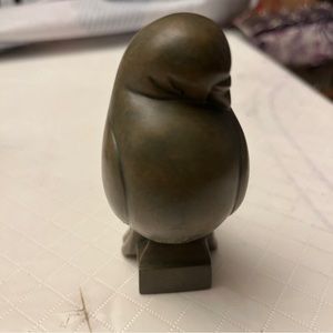 antique bronze dove fan tailed